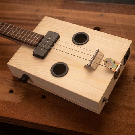 3 string electric cigar box guitar kit|cigar box guitar amplifier kits.